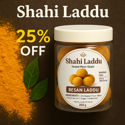 Shahi Besan Laddu